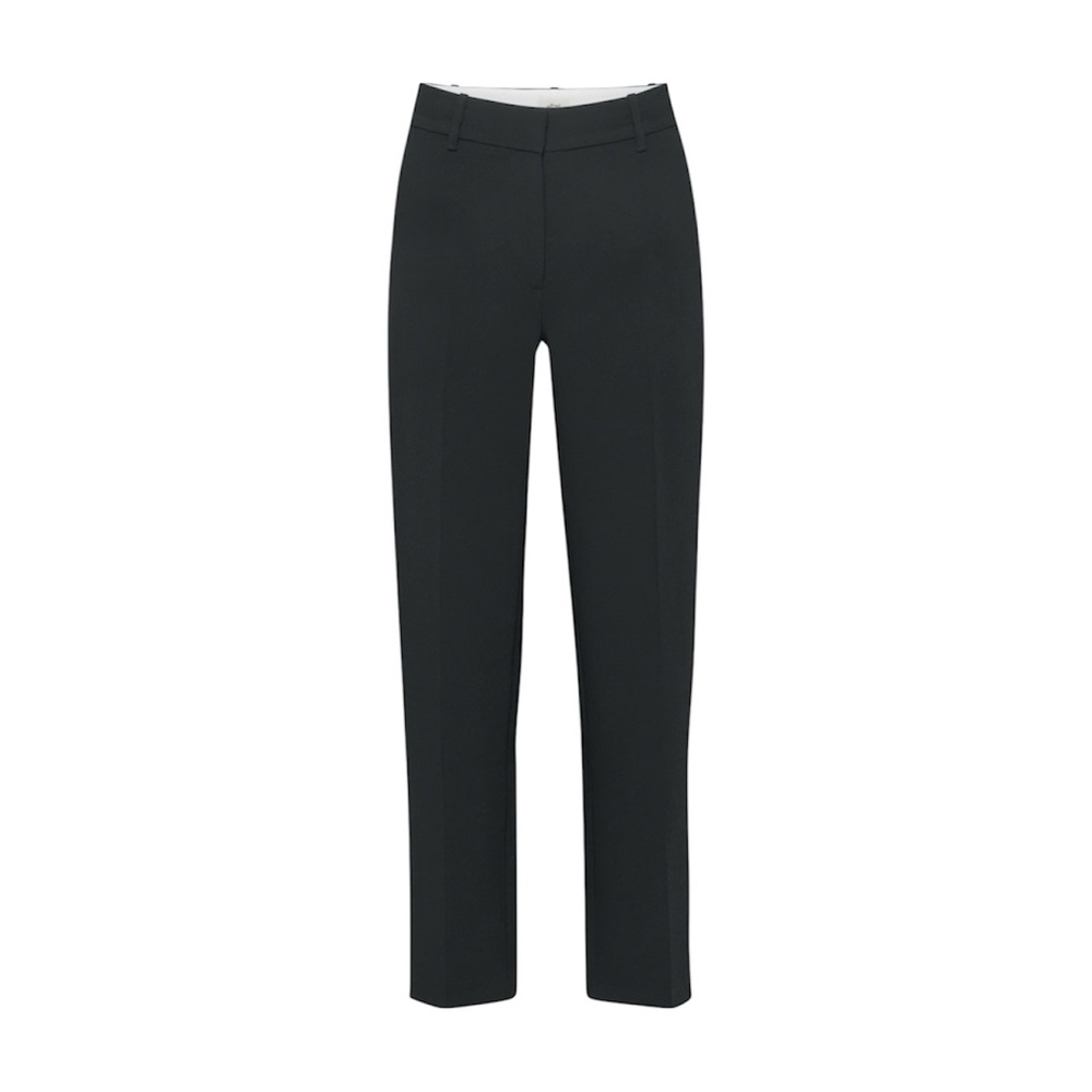 Aritzia Wilfred Author high waisted straight leg black trouser dress pants